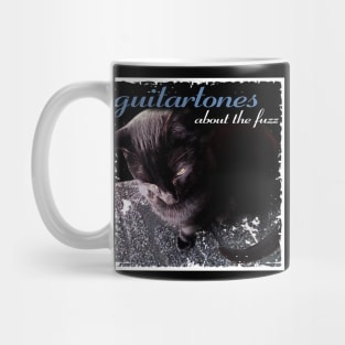 Dr. Madtone's Guitartones about the fuzz album cover parody cat Mug